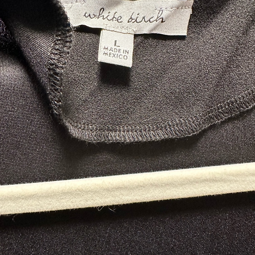 White Birch Large Basic Black Sleeveless Dress Nw… - image 2